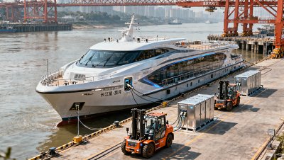Yangtze's First Spatial-Intelligent Cruise 'Changjiang Xing · Lanyue' Arrives