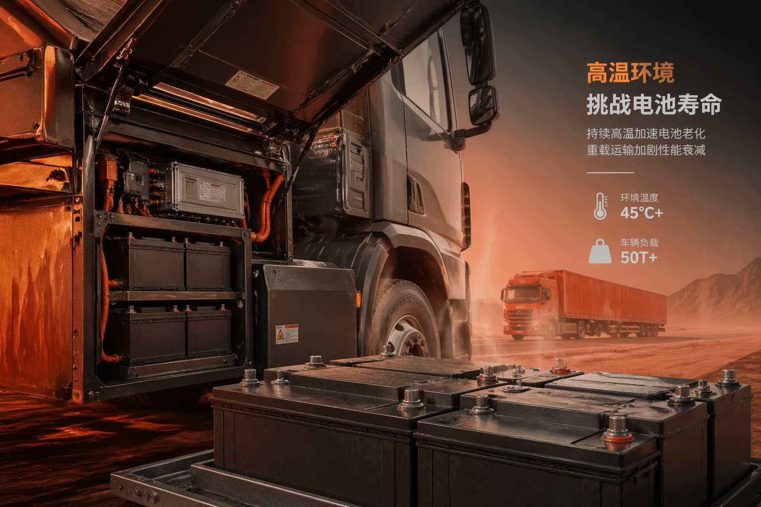 Why Truck Battery Life Drops Faster in High Heat