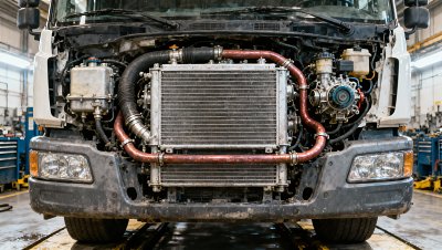 Truck cooling system pressure loss: fix radiator or thermostat?