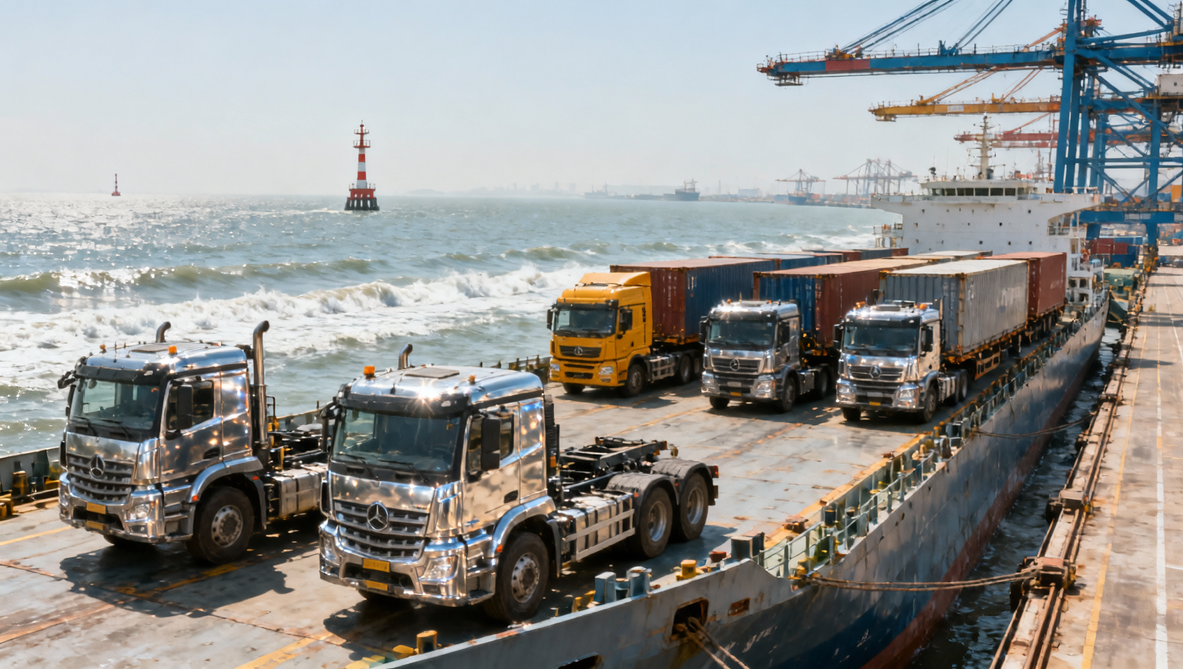 Weather Window Boosts Ro-Ro Shipments Along East China Coast