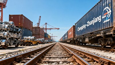 Chongqing-Zhanjiang 'One-Order' Export Clearance Live