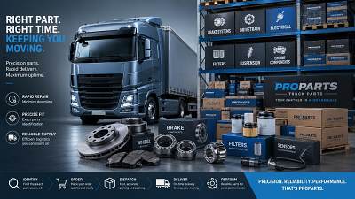 Choosing a Truck Parts Distributor That Can Support Fast Repairs