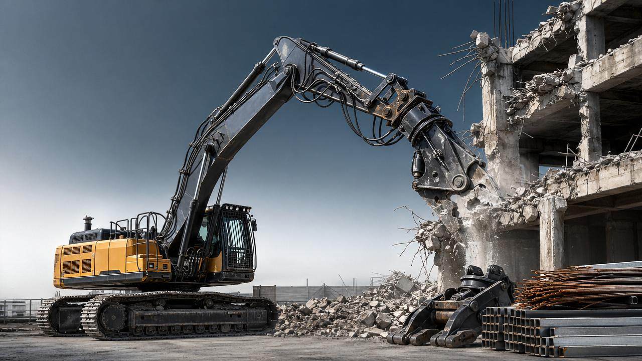 How to Choose an EXCAVATOR for Demolition Without Overspending