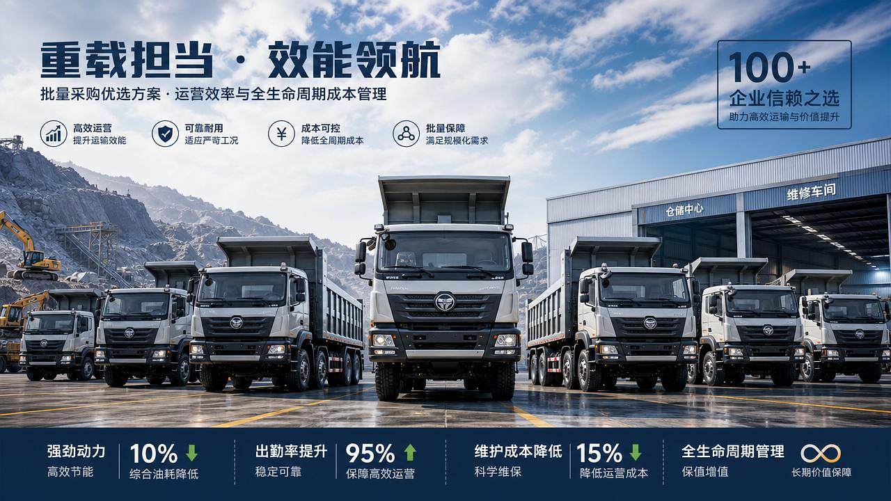 Dump Truck Bulk Order: 7 Mistakes That Increase Total Ownership Cost
