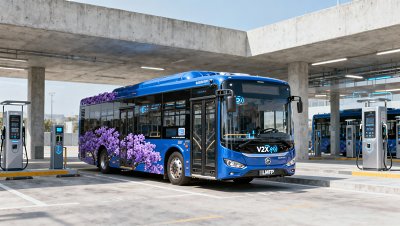 Kunming's Blue Jacaranda Themed Buses Launch with Domestic Smart Scheduling & New Energy Chassis