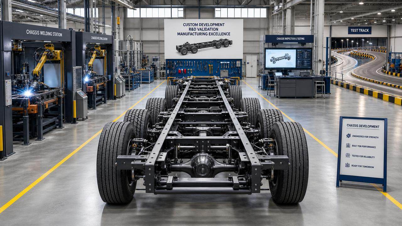 How to Evaluate a Heavy Truck Chassis Manufacturer With R&D Capability