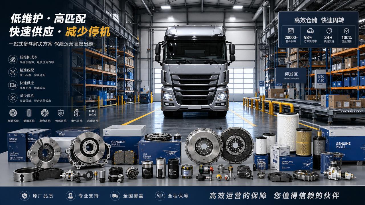 How Low-Maintenance Truck Spare Parts Suppliers Help Cut Downtime