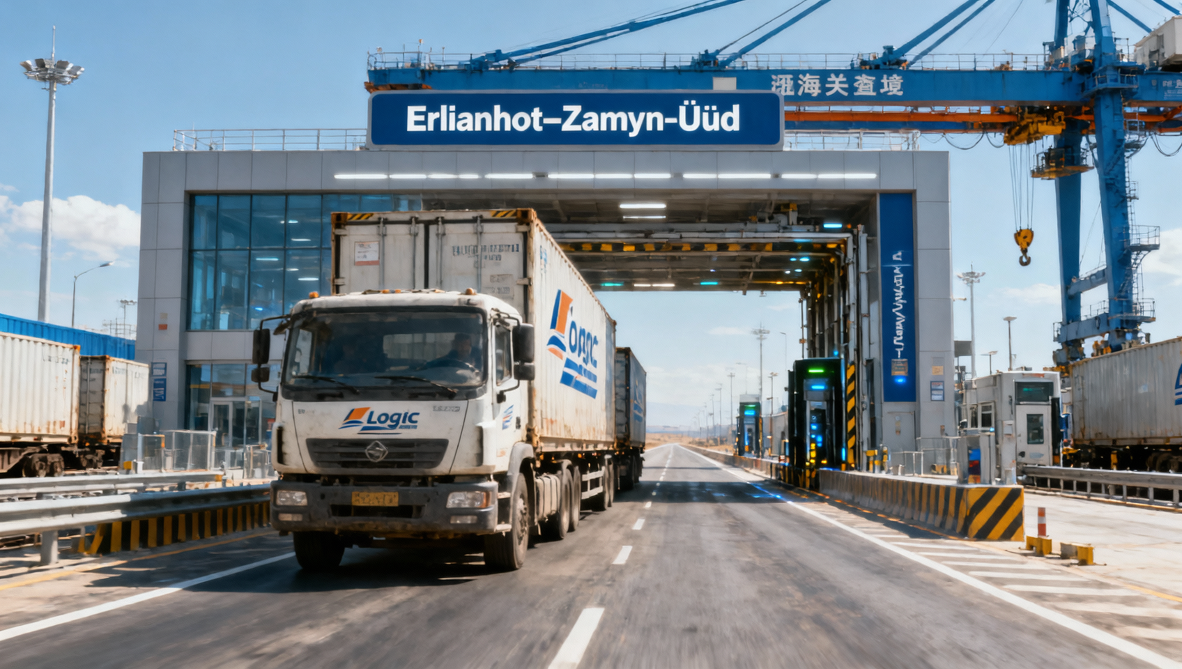 Erlianhot-Mongolia 24-Hour Freight Clearance Boosts Truck Transit by 40%