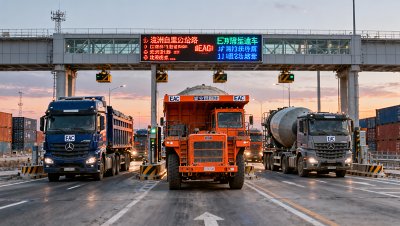 Manzhouli Highway Port 24-Hour Freight Clearance Marks First Anniversary