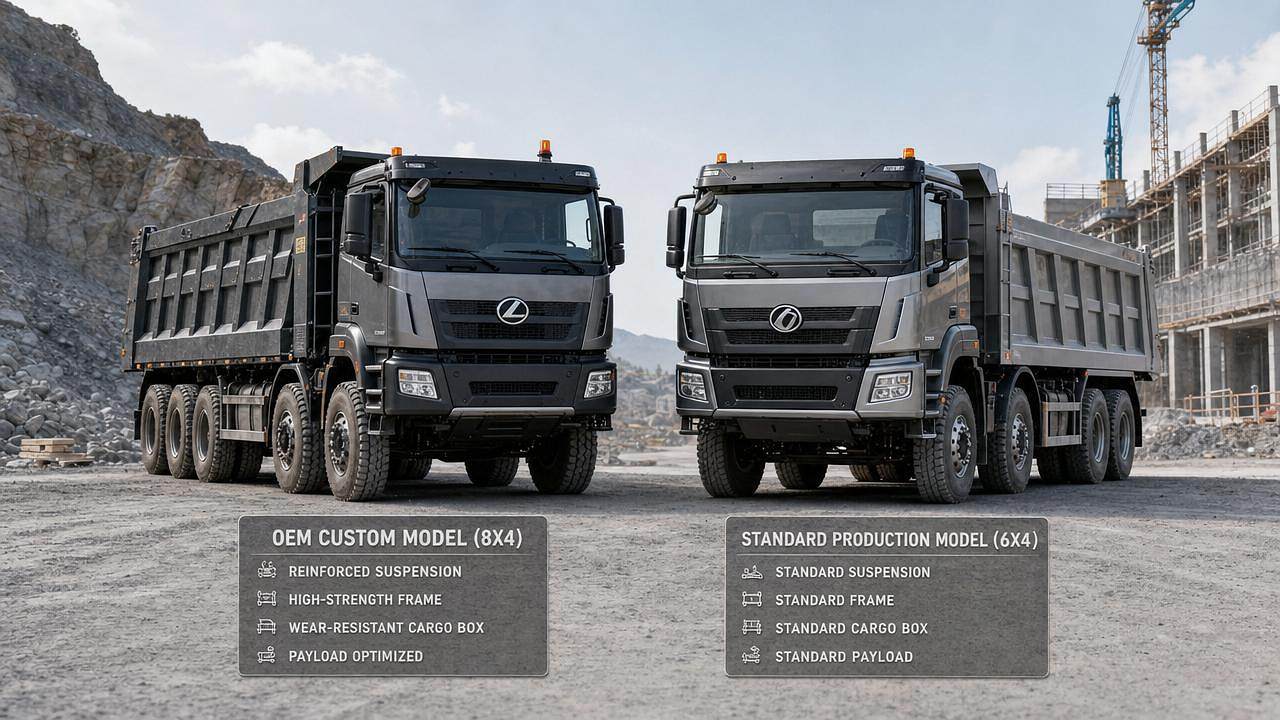 Dump Truck OEM or Standard Model: Which Fit Makes More Sense
