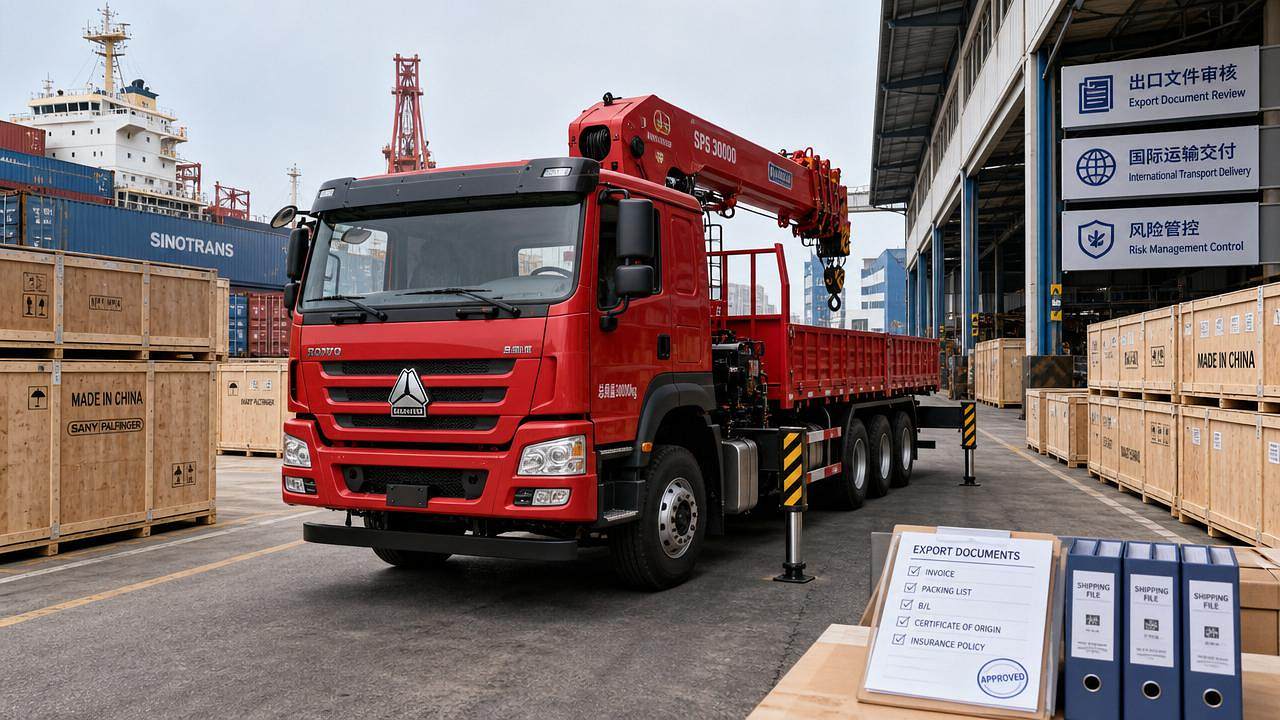 Crane Truck Exporter Selection: Key Documents and Delivery Risks
