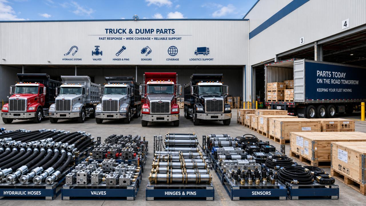 How to Compare Truck Tipper Distributors by Parts Response Time