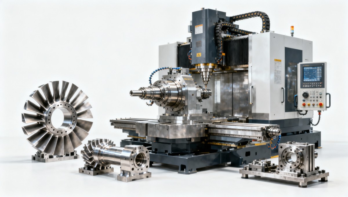What Makes a 5 Axis Machining Center Fit Aerospace Parts?