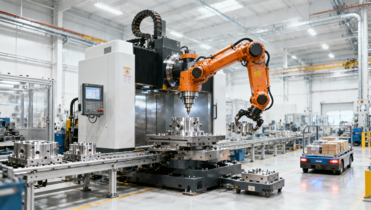 Inside a Modern Machine Tool Factory: Automation and Quality Control
