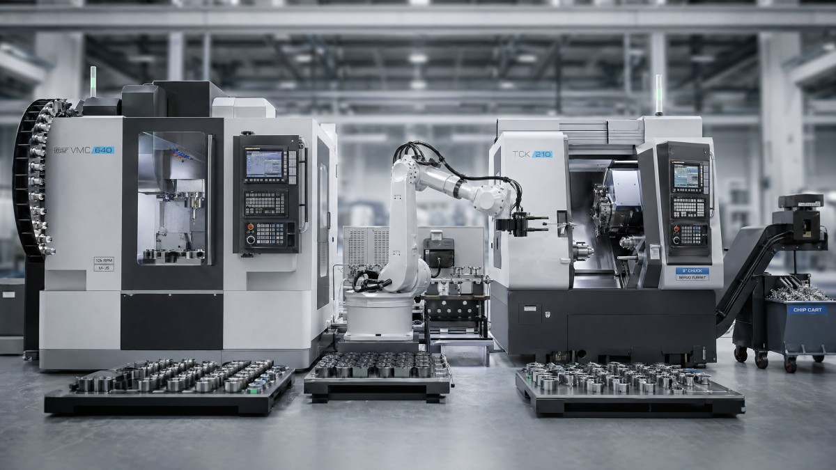 How to Choose a Space-Saving CNC Manufacturing Setup