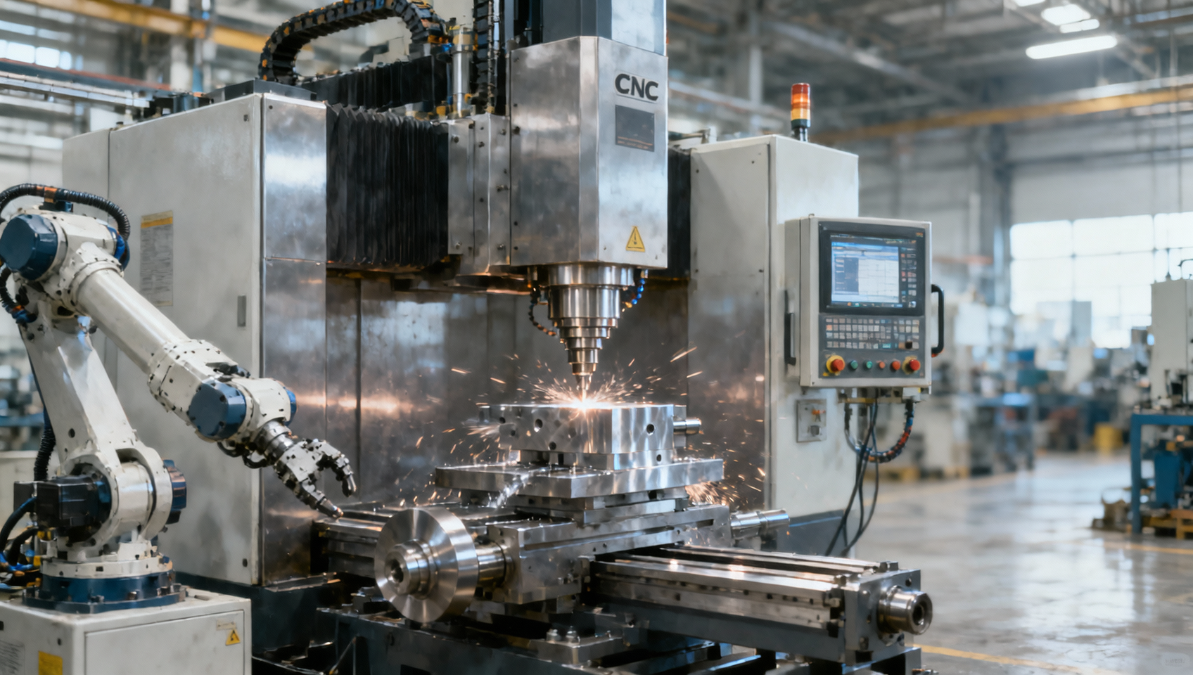 How CNC Machine Control Systems Improve Automation Stability
