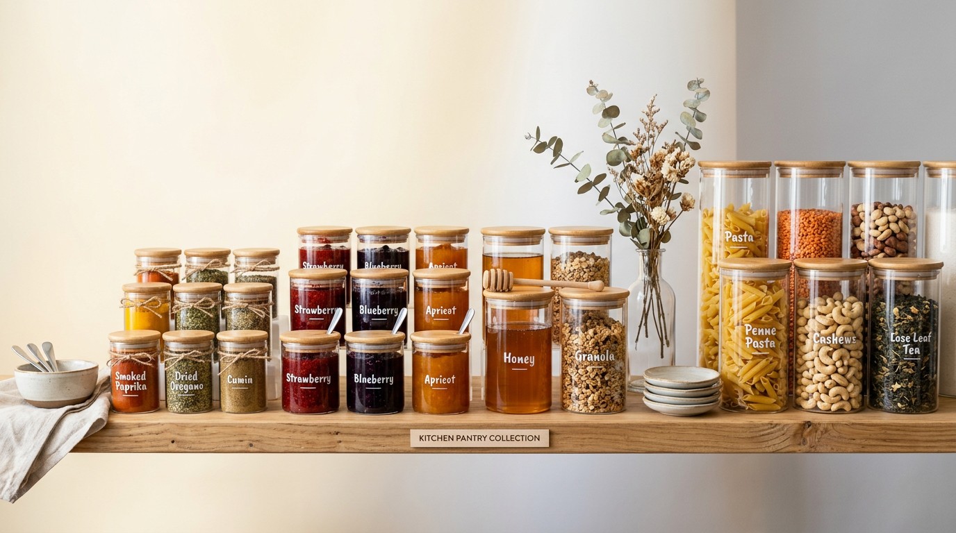 Glass Canning Jar Sizes That Work Best for Retail
