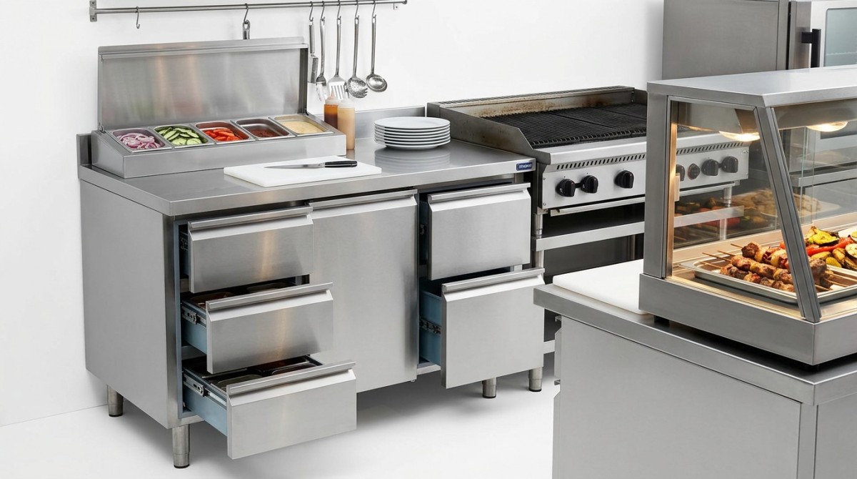 Why Refrigerated Worktable Layout Affects Kitchen Speed