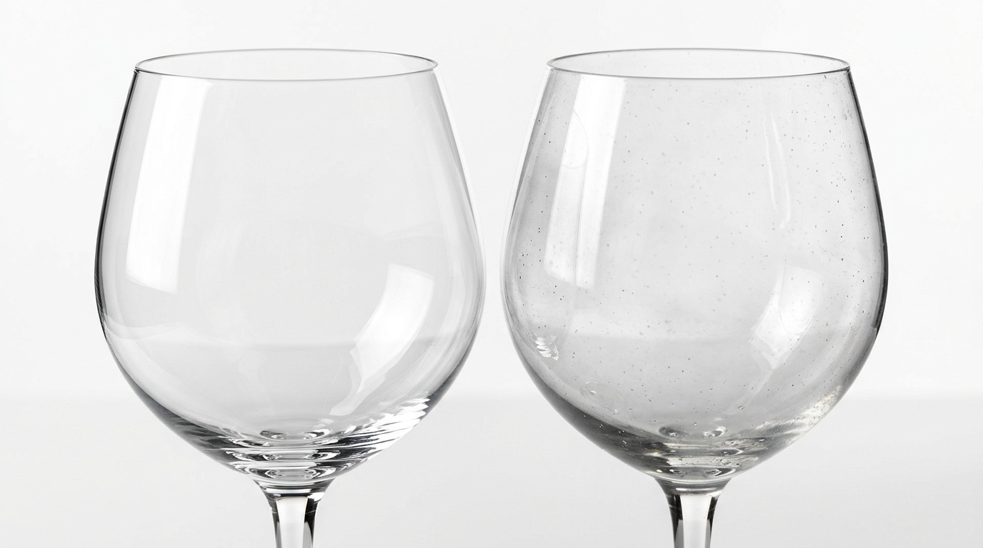 Glass Wine Cup Clarity Problems Often Start in Production