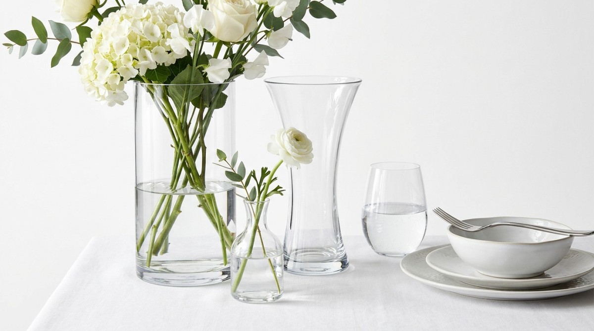 Glass Wedding Vase Styles Couples Keep Choosing
