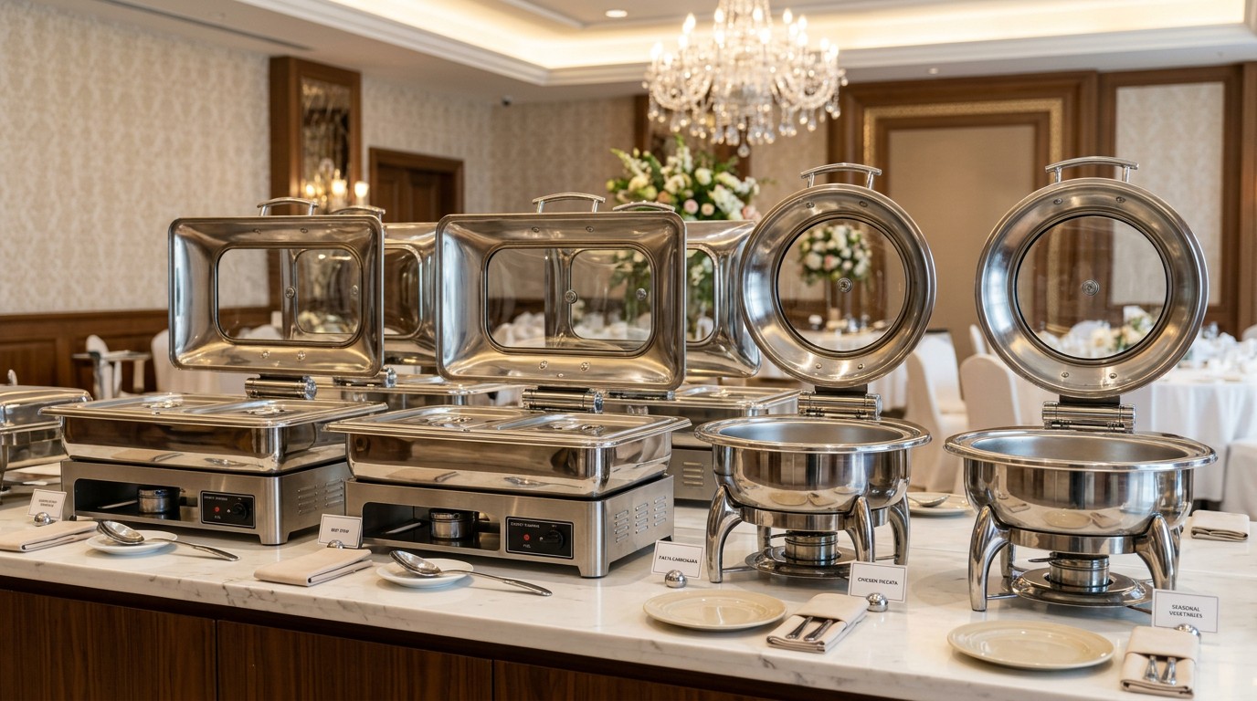 How to Choose a Chafing Dish for Buffet Service