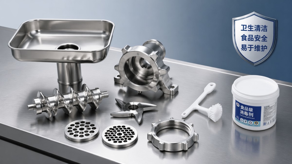 Meat Grinder Cleaning Issues That Affect Food Safety