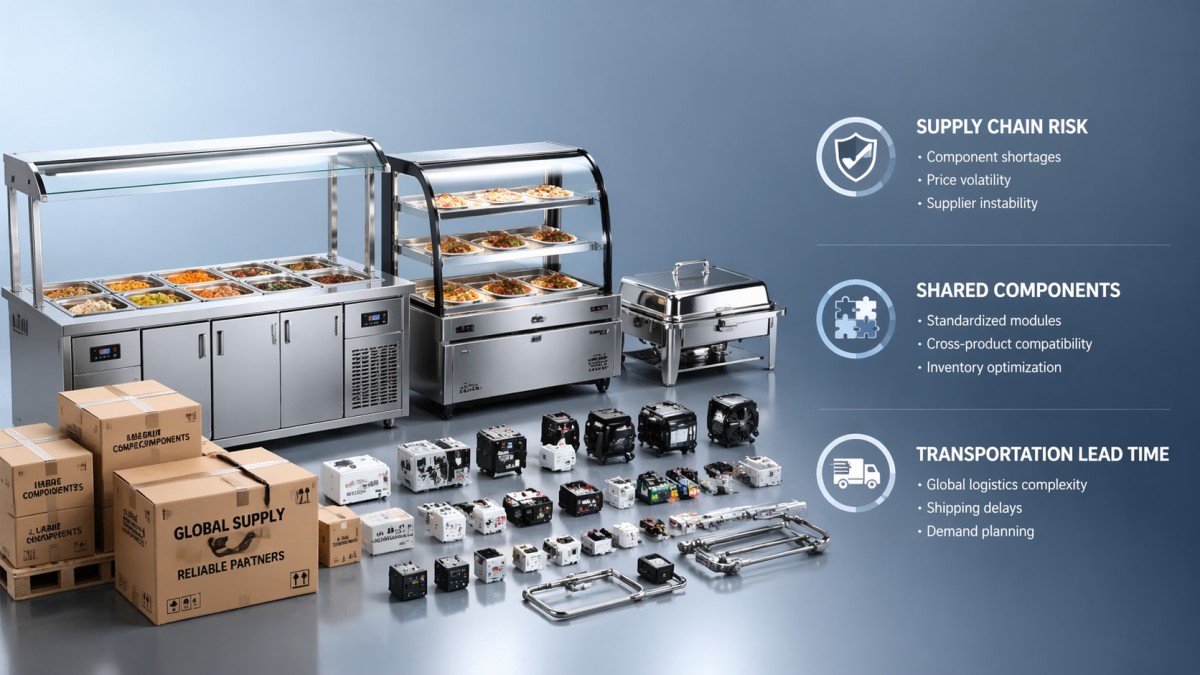 Supply Chain Risks Behind Buffet Warmer Equipment Lead Times