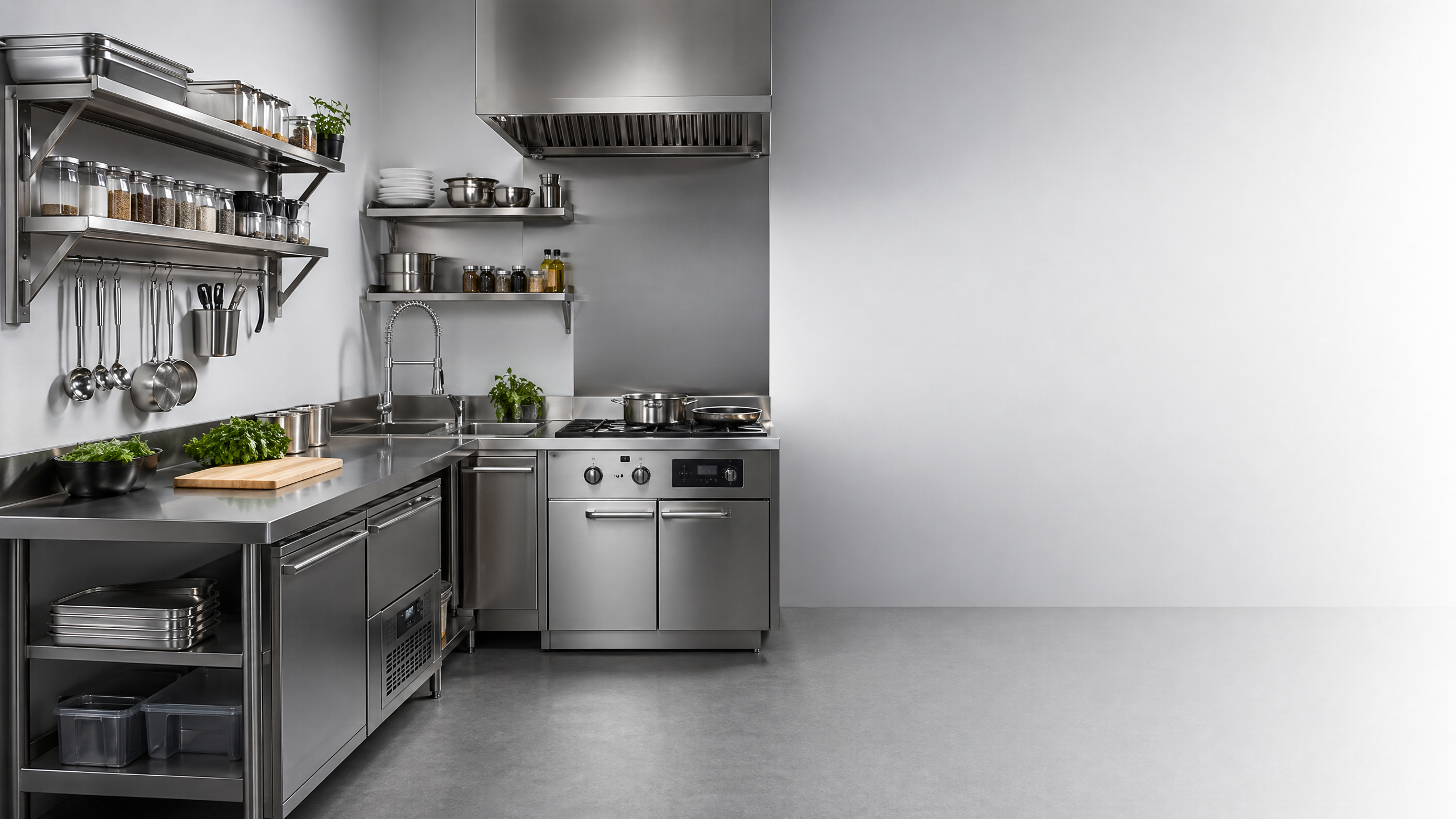 Kitchen design for small spaces that still fits full prep