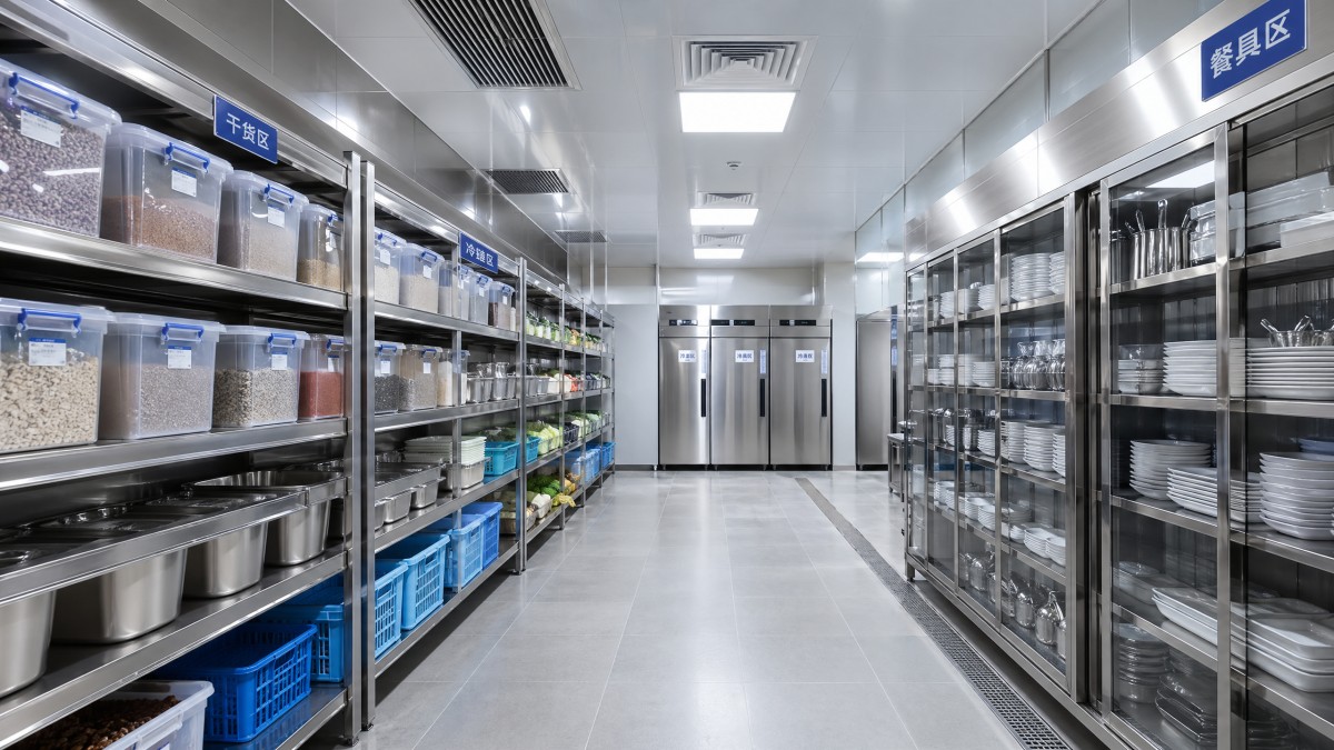 What school kitchen design gets wrong about storage