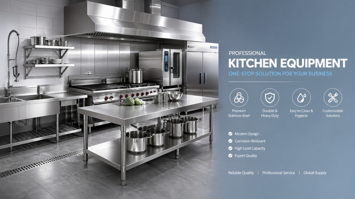 What Sets a Reliable Restaurant Kitchen Equipment Manufacturer Apart