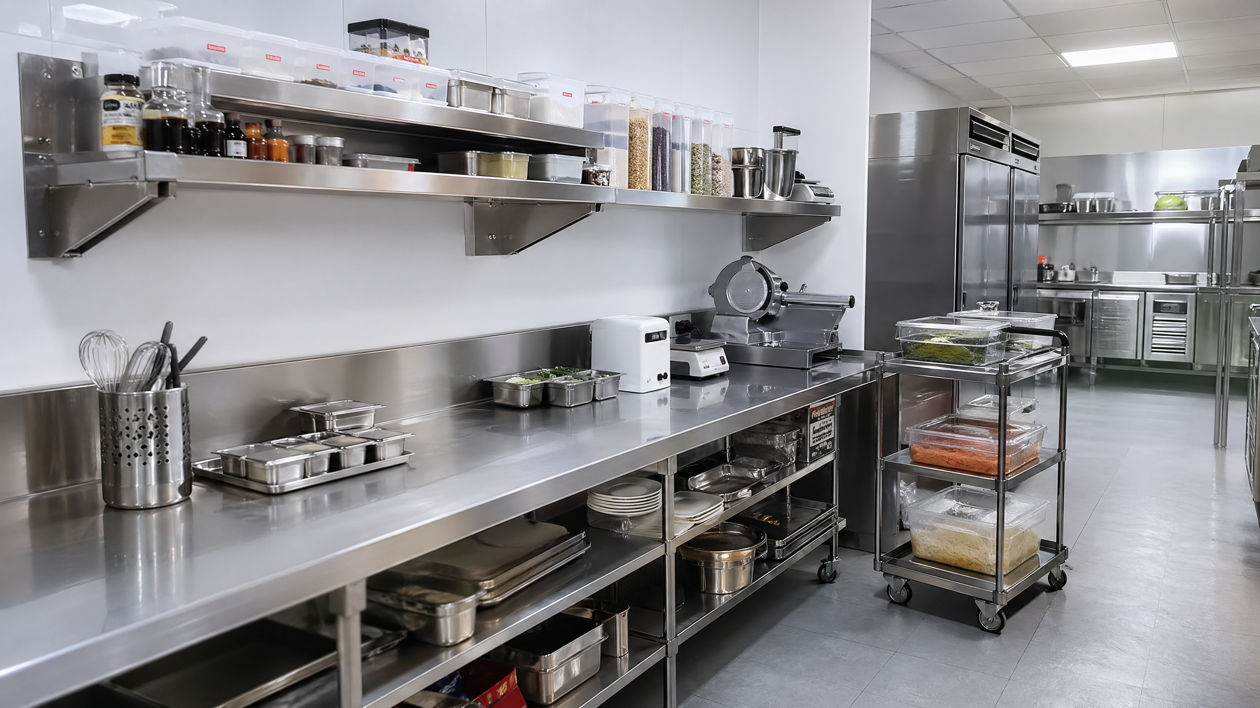 Restaurant Kitchen Storage Upgrades That Free Up Prep Areas