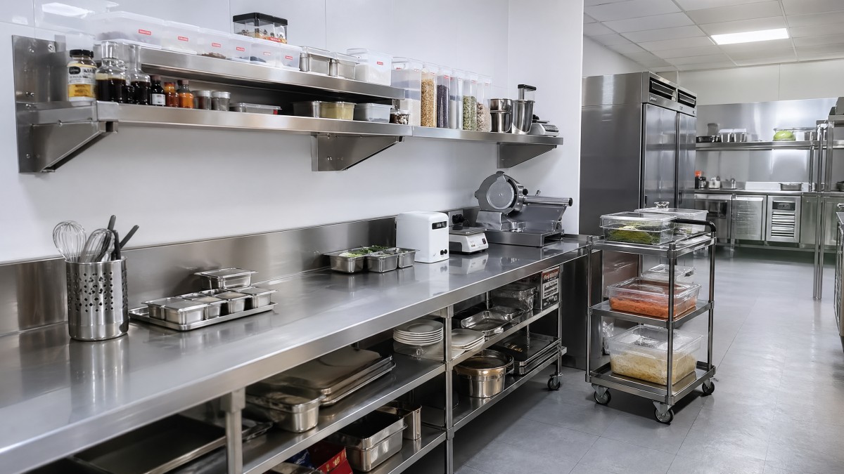 Restaurant Kitchen Storage Upgrades That Free Up Prep Areas