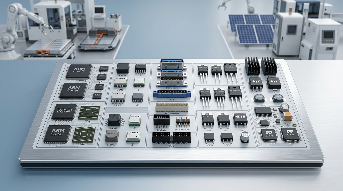 Electronic Components Industry Forecast and the Demand Split