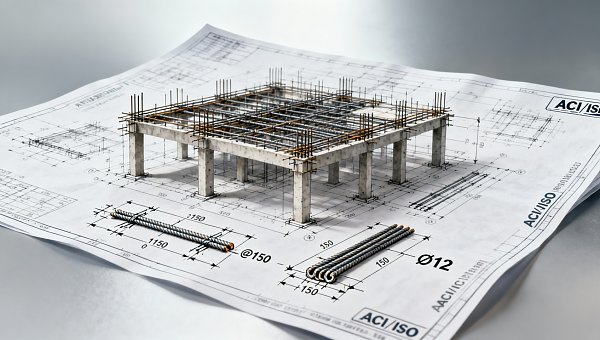 How to Calculate Required Steel Rebar for Construction Quantities Based on Beam, Column, and Slab Drawings