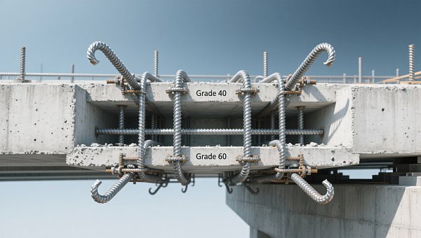 What Happens If You Substitute Grade 40 Steel Rebar for Construction With Grade 60 in a Bridge Deck Design?