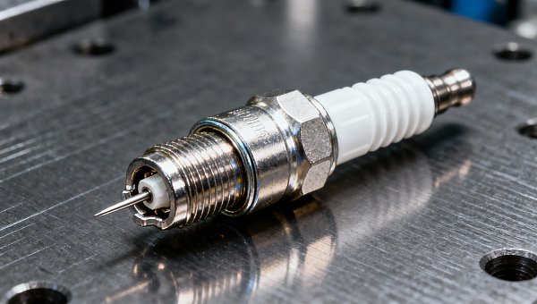 Spark plugs with iridium tips showing inconsistent wear patterns—especially after ECU reflashes