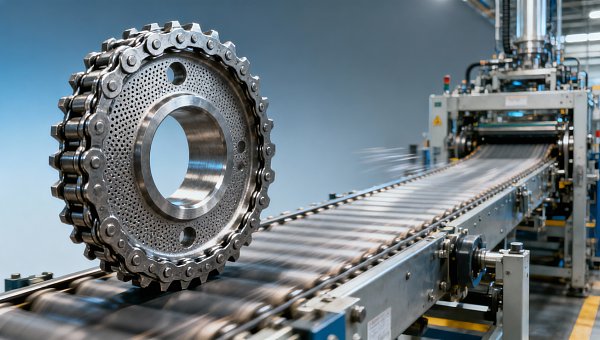 Machinery sprockets made with powder metallurgy — stronger on paper, weaker in high-vibration setups