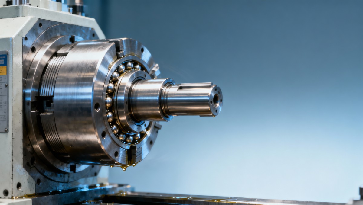 Lathe machine vibration during finishing cuts often points to spindle bearing preload