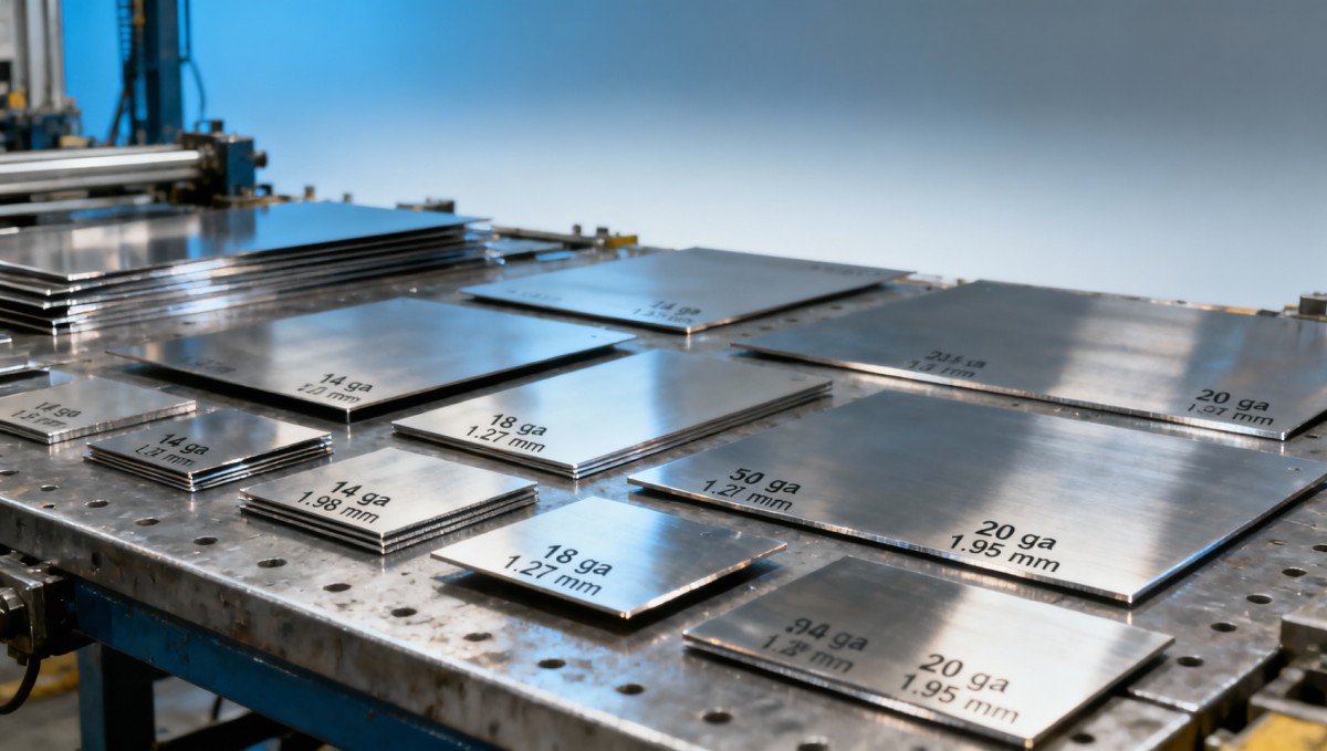 Sheet metal suppliers often quote thickness in decimals—why gauge numbers still matter