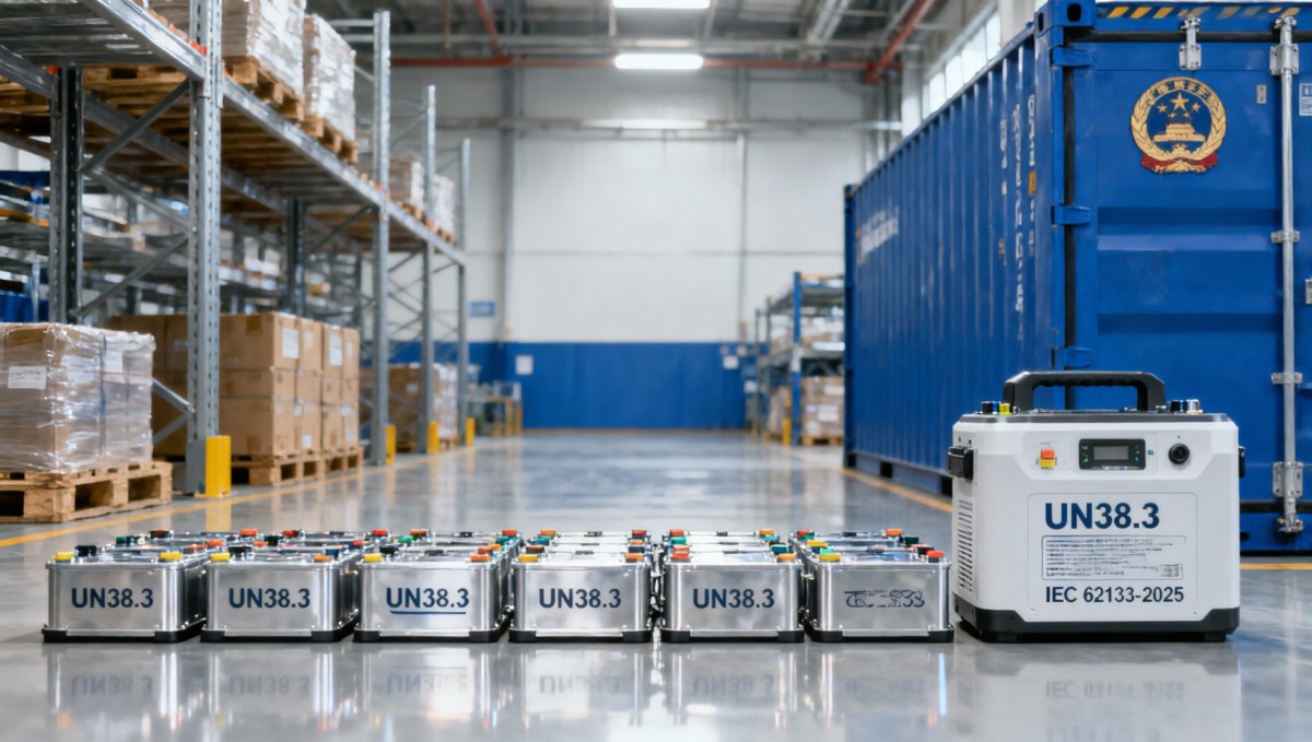 China Enforces Dual Certification for Lithium Battery Exports