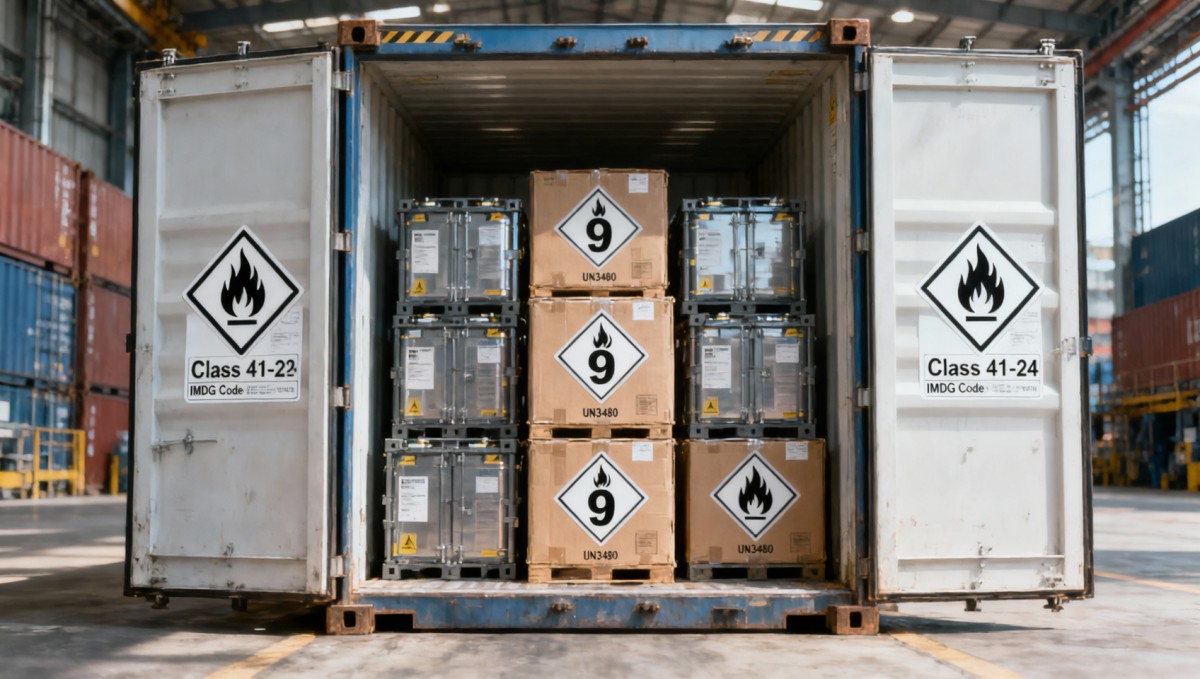 IMDG Code 41-24 Enforced: UN3480 Lithium Battery Labeling Now Mandatory