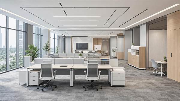 Modern office furniture trends now favor modular over fixed layouts