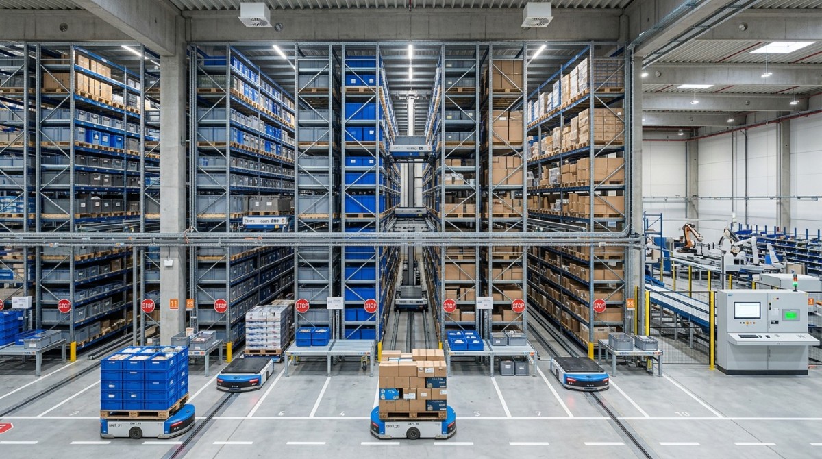 Automated Storage and Retrieval for Mixed SKU Warehouses