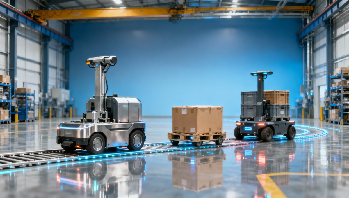 Automated guided carts or AMRs: what fits lighter workflows?
