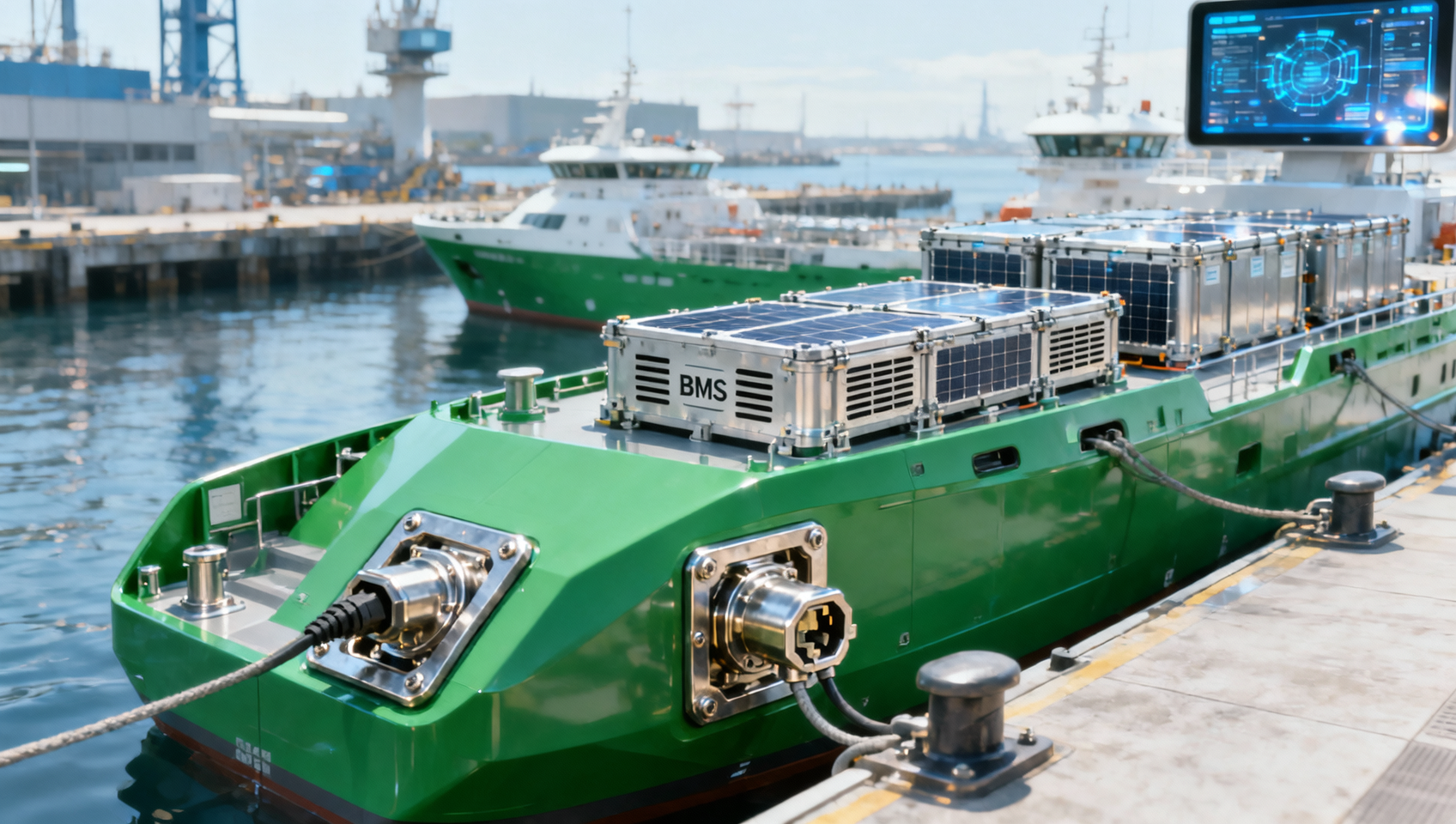 China’s Green Smart Ship Tech Norms Accelerate BMS & Shore Power Export