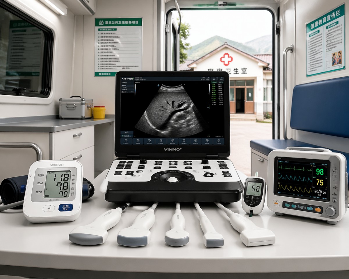 Portable Ultrasound Scanners for Field Visits