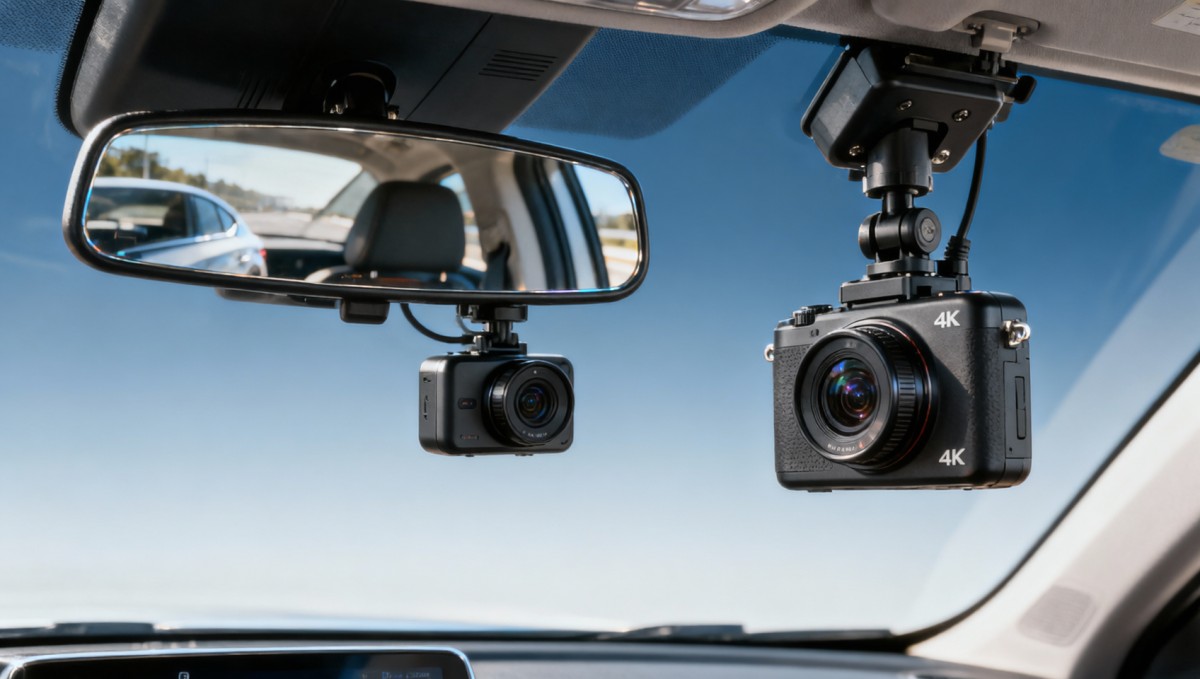 Rearview Mirror Cameras vs Dash Cams Which Fits Better
