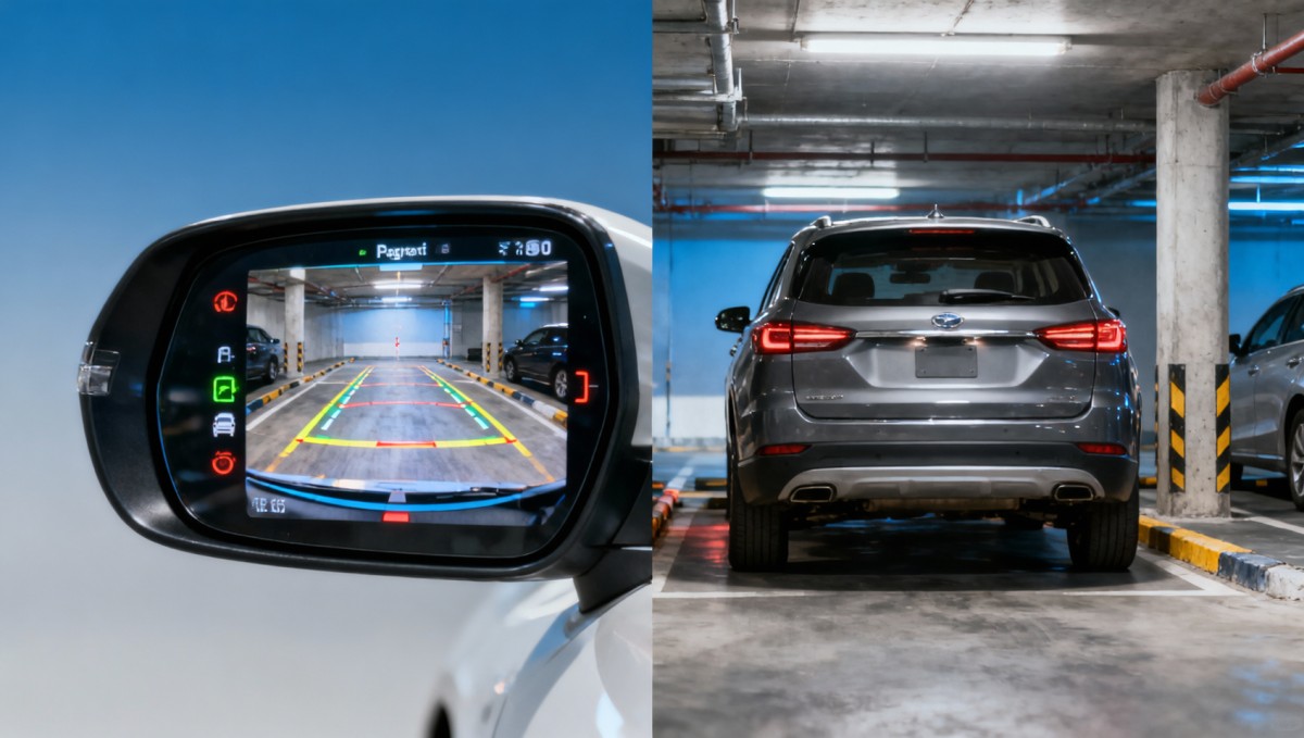 How Rearview Mirror Cameras Improve Parking Safety
