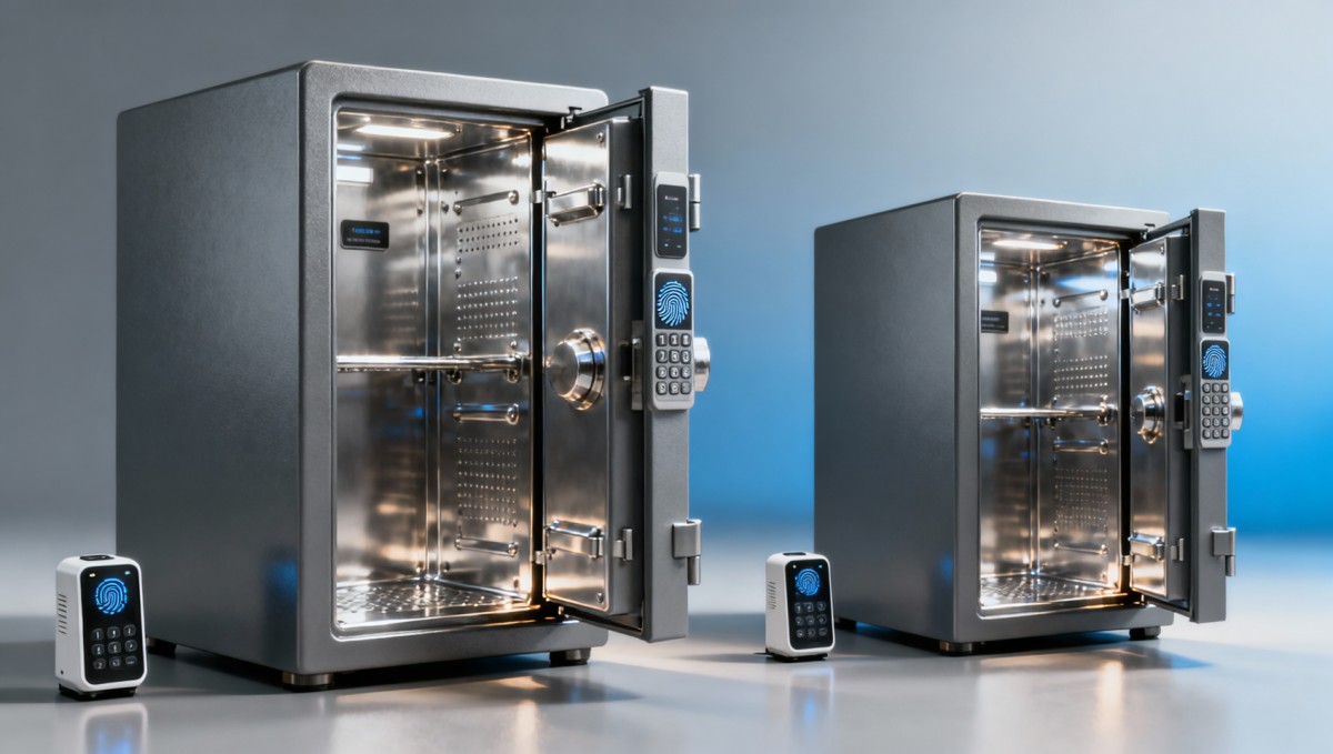 Biometric safes: fingerprint or keypad for better access