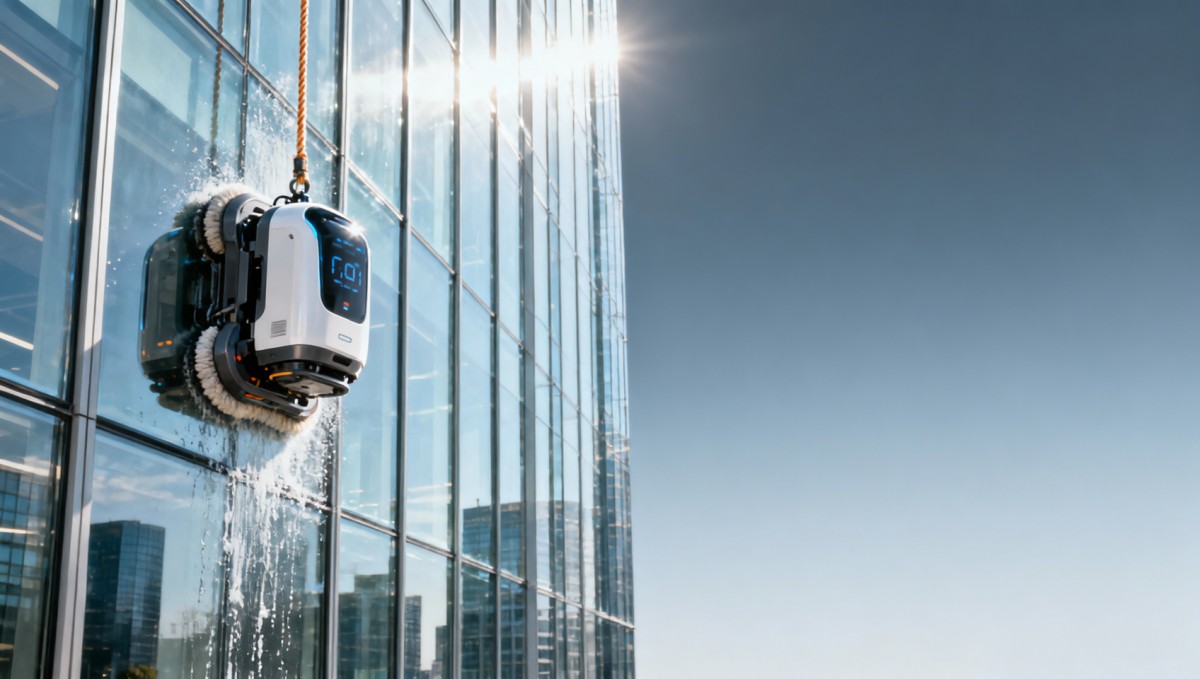 Robot window cleaners: what works on tall glass